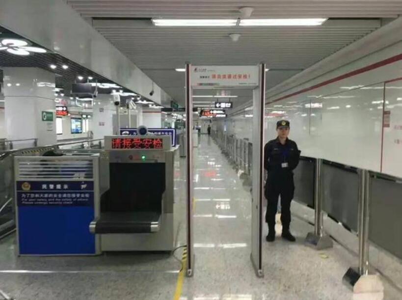 沈陽地鐵試用安檢門（圖文）